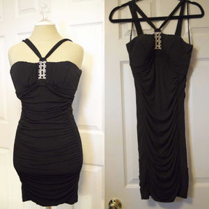 Black cocktail dress